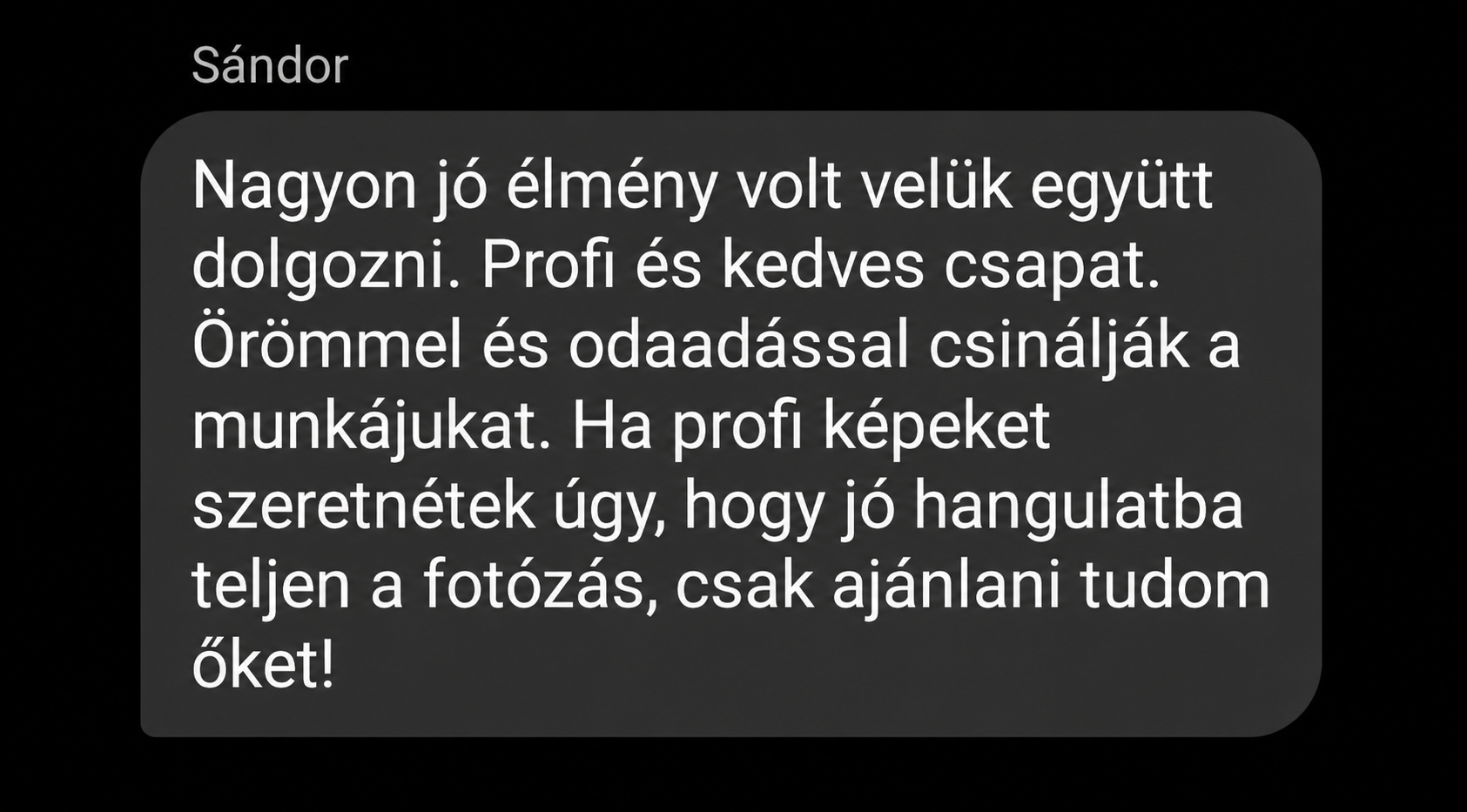 Ügyfél vélemény 7